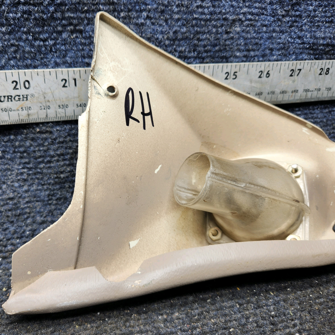 Used aircraft parts for sale, 169-534026-2 Beechcraft C23 SUNDOWNER Outlet Escutcheon - RH