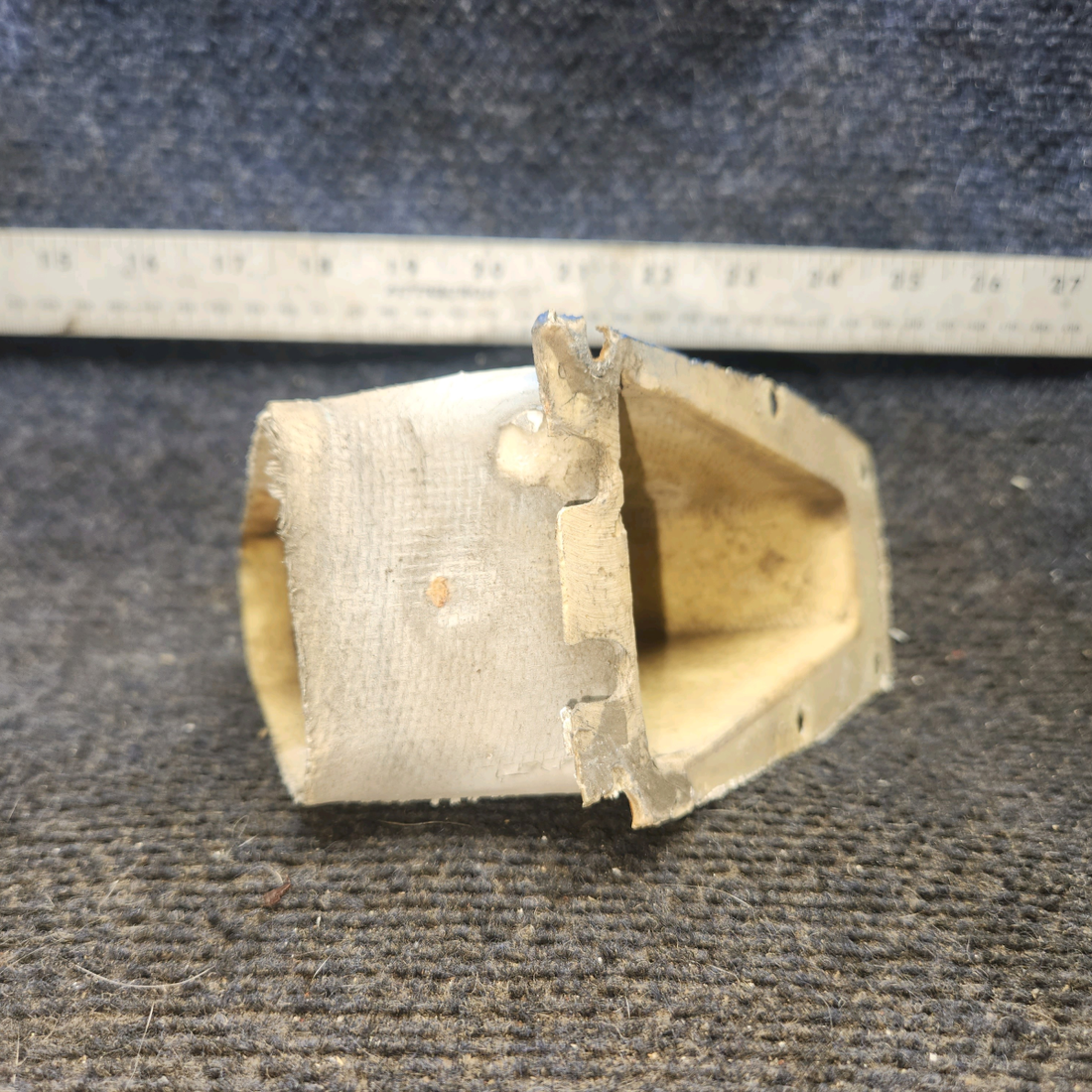 Used aircraft parts for sale, 79270-000 piper PA-28-181 Upper Air Duct Fitting Assembly
