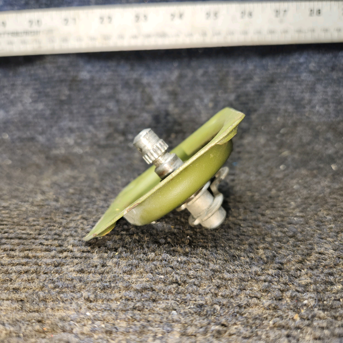 Used aircraft parts for sale, 0413195-3, 0511227-7 Cessna 172E Cabin Door Handle Plate Assembly with Shaft