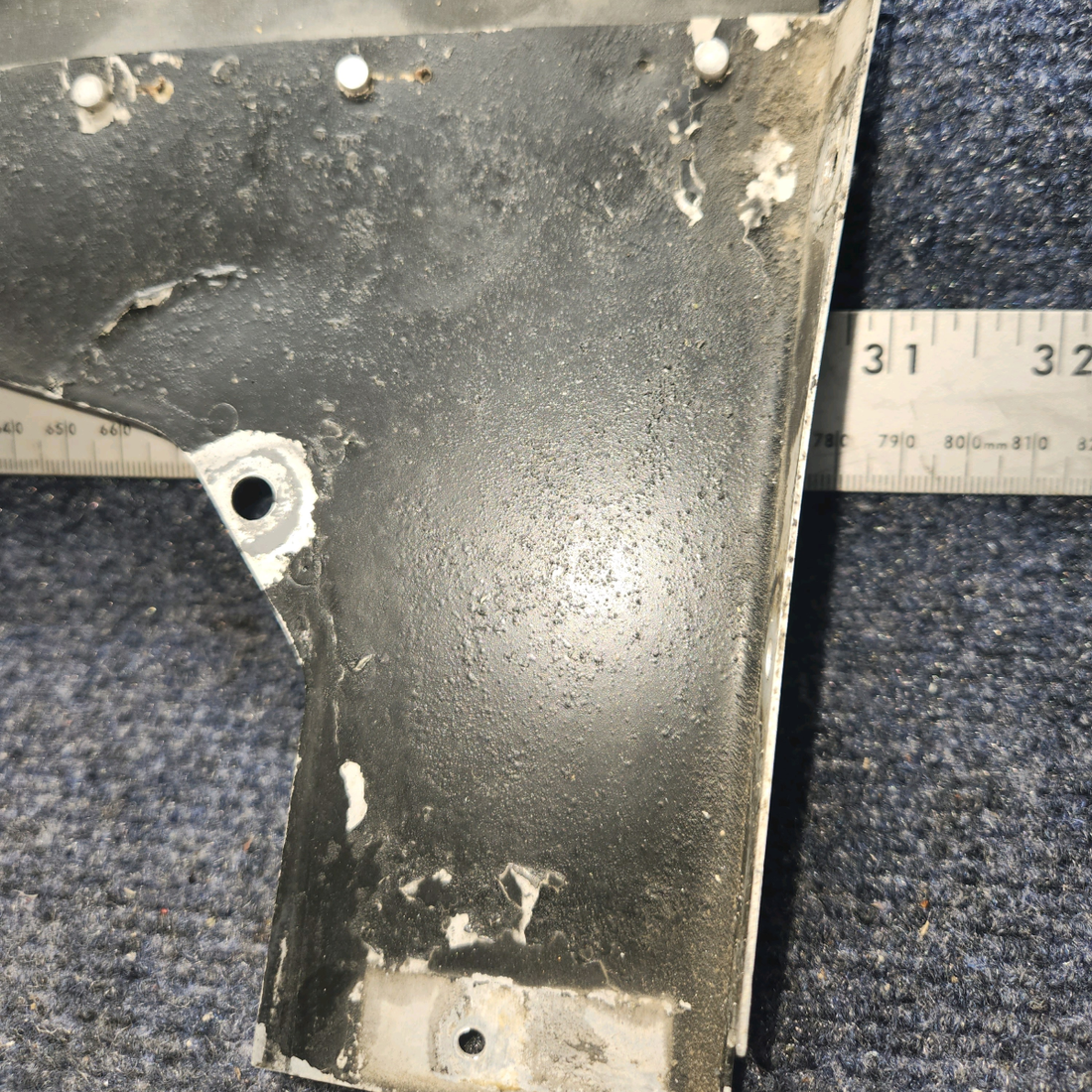 Used aircraft parts for sale, 63615-04 Piper PA28-140 Baffle Right Side Rear