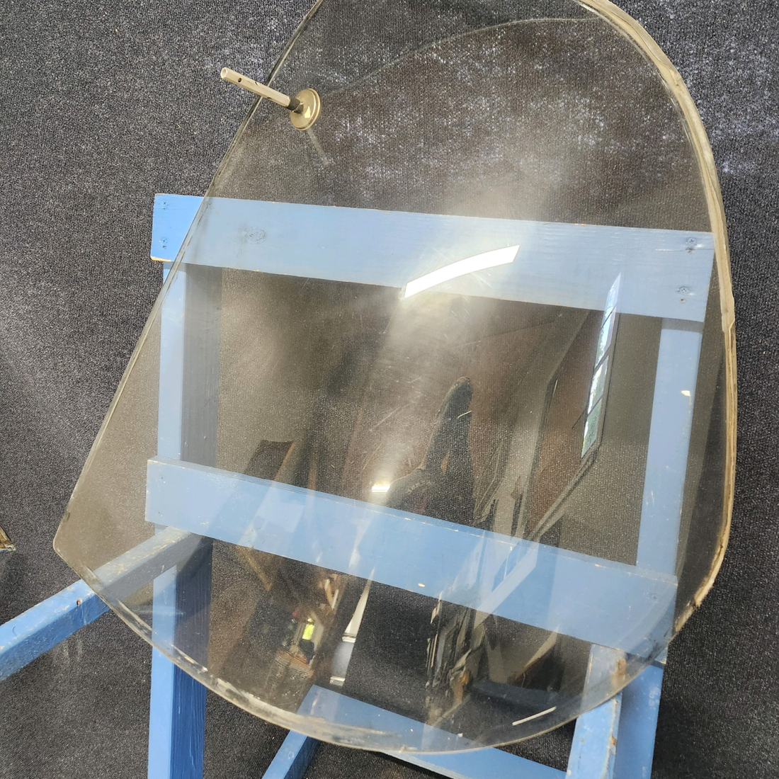 Used aircraft parts for sale, 69220-022 Piper PA32RT-300 LH TINTED WINDSHIELD WITH OAT GAUGE