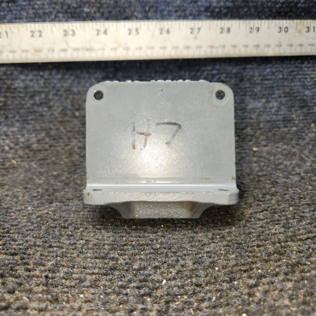 Used aircraft parts for sale, 35-524136 BEECHCRAFT F35 Rudder Pedal Bellcrank Support