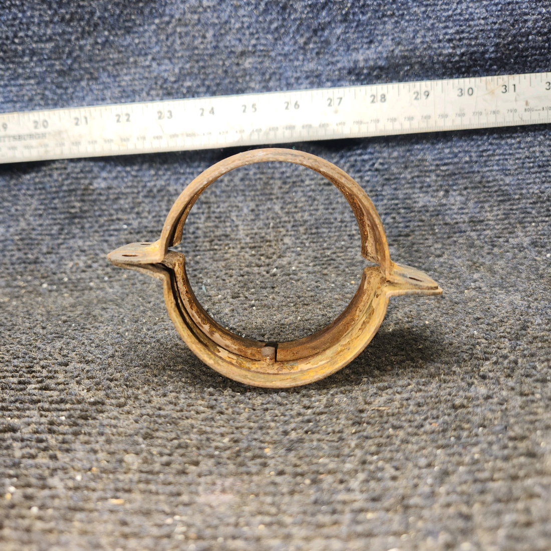 Used aircraft parts for sale, 0750161-25 Cessna 182G Exhaust Clamp