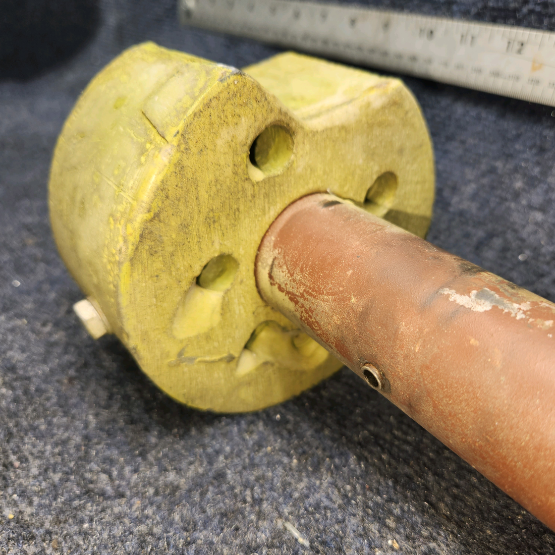 Used aircraft parts for sale, 169-620000-37 , 169-620001-43 Beechcraft A24R Tube Stabilator Actuating With Weigh