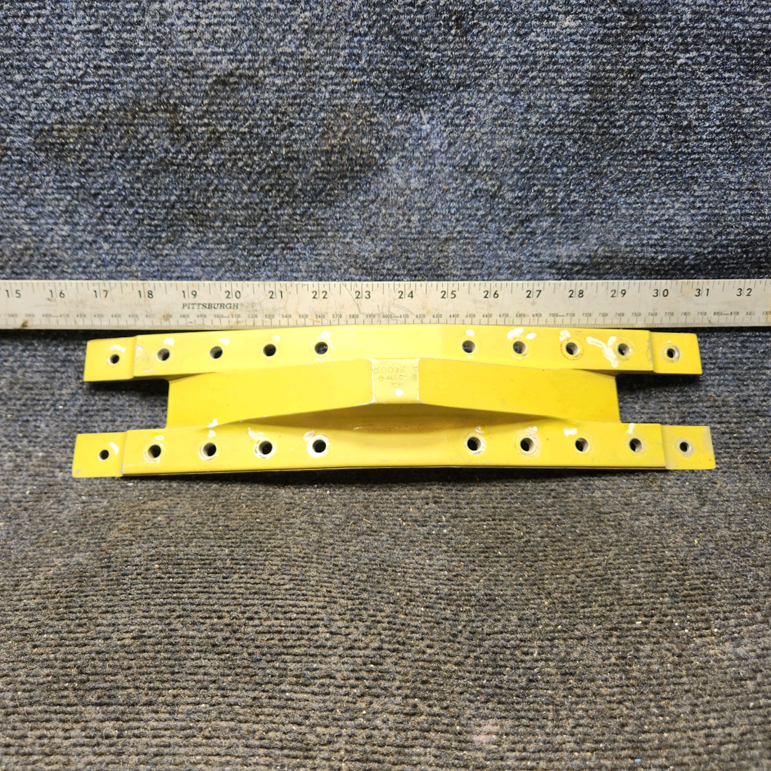 Used aircraft parts for sale, 169-110017-1 Beechcraft C23 SUNDOWNER Lower Splice Plate Fitting