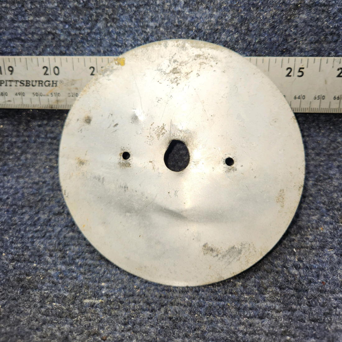 Used aircraft parts for sale, 0705048-34 Cessna 172RG Fuel Selector Placard
