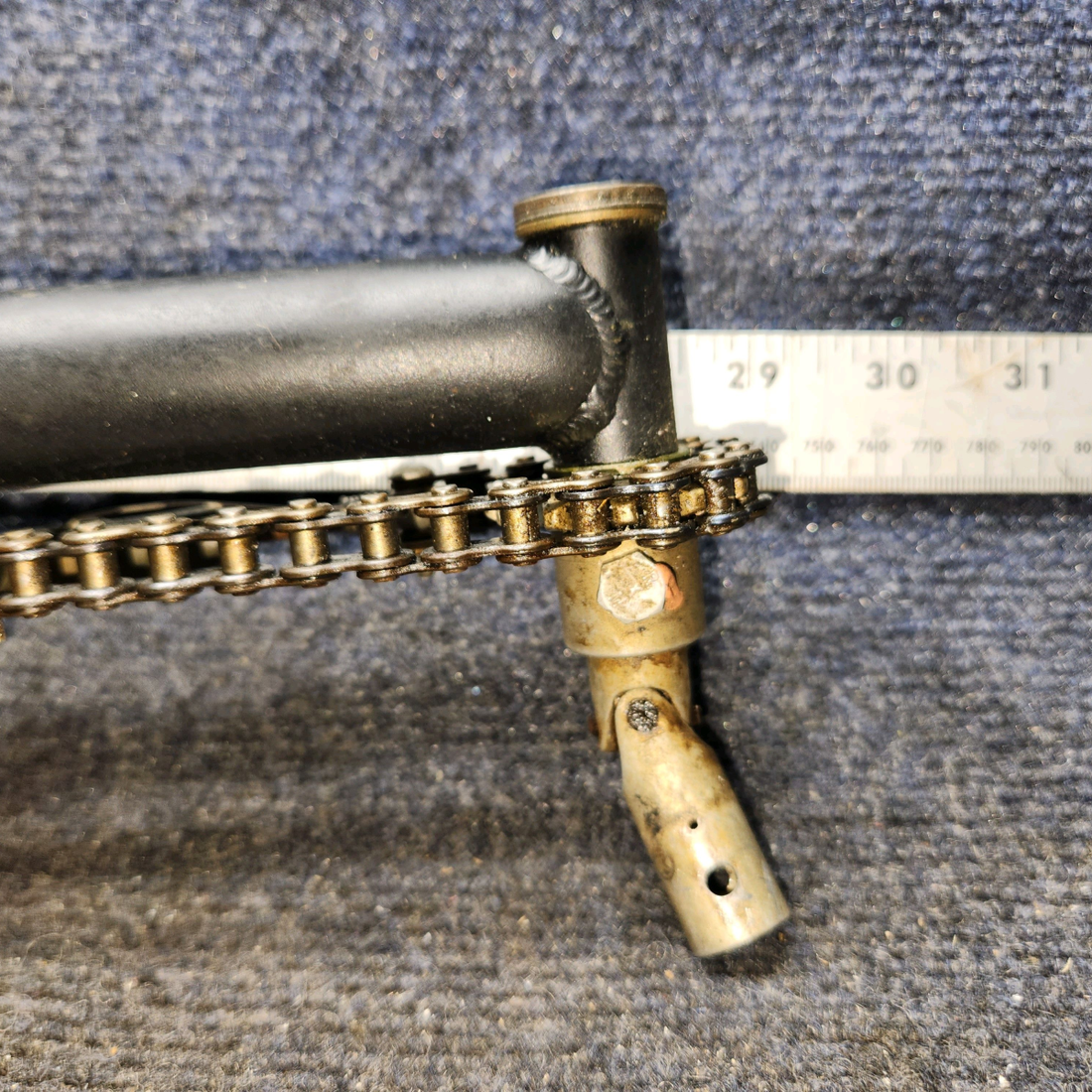 Used aircraft parts for sale, 0511782-17 Cessna 172E Weld Control “Y” Yoke