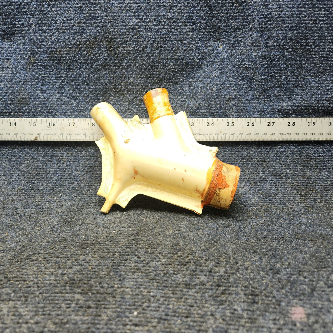 Used aircraft parts for sale, 169-554006-9 Beechcraft A24R Plenum Feed Duct