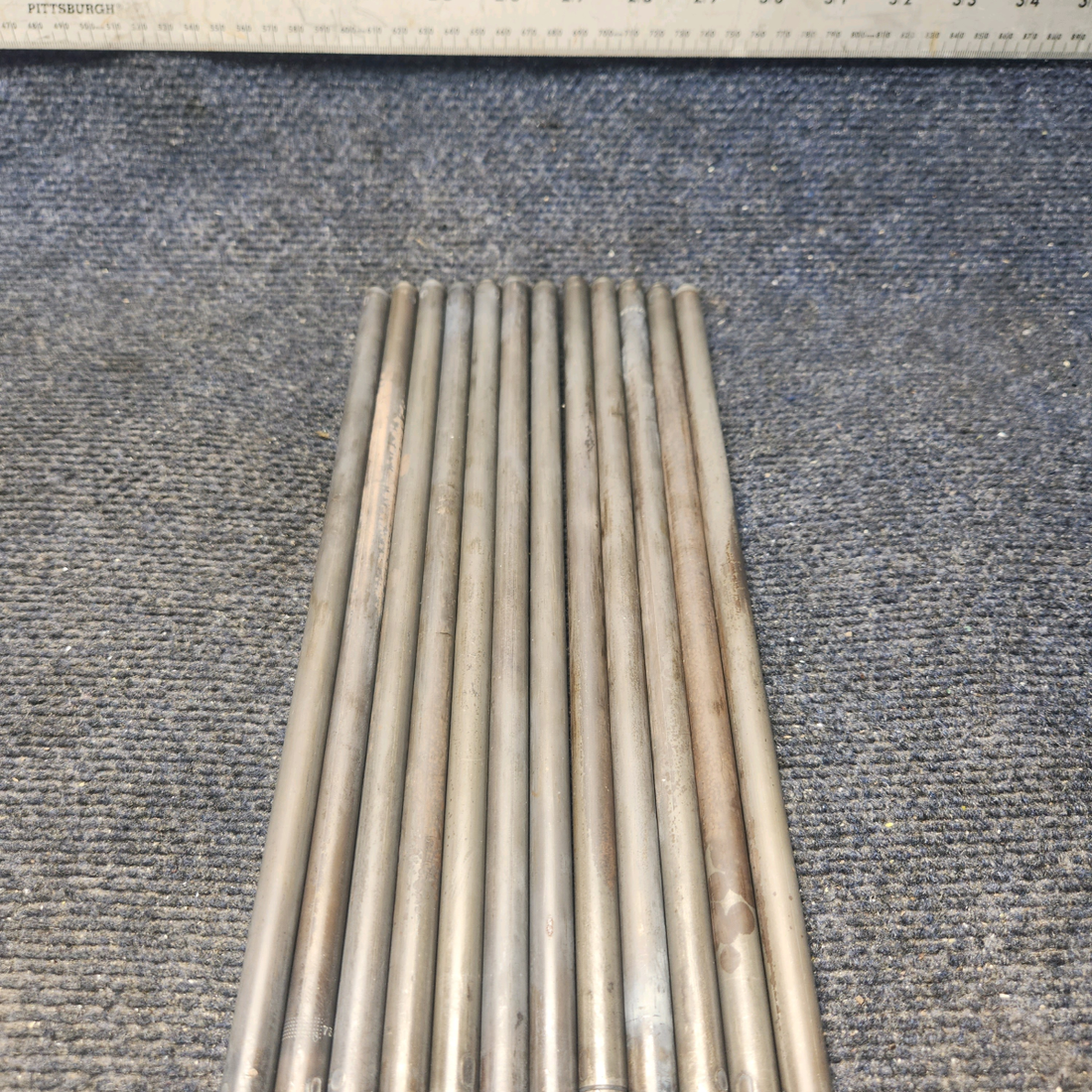 Used aircraft parts for sale, 73434 Lycoming O-540 PIPER PA-24-250 Push Rod  - Set of 12
