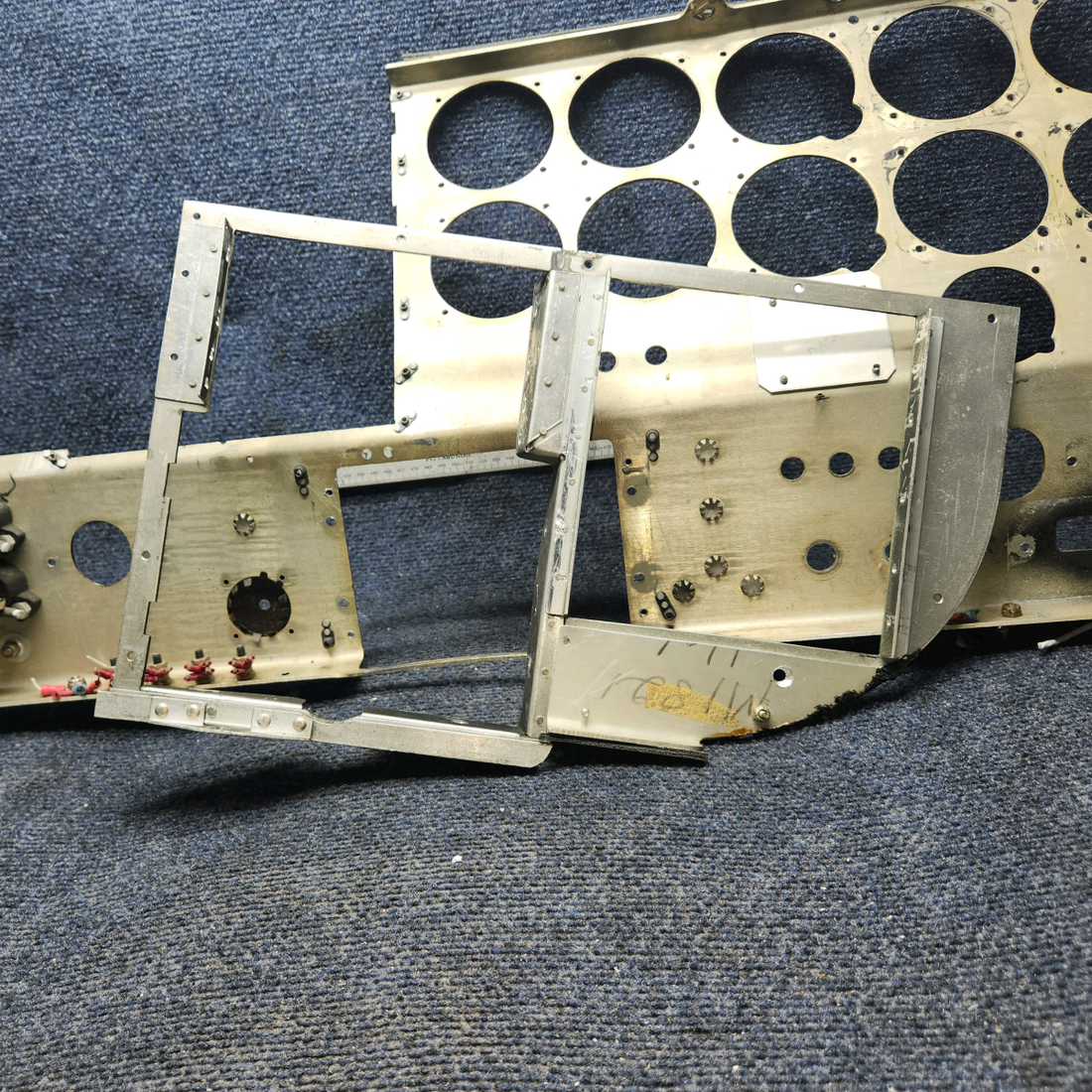 Used aircraft parts for sale, 169-324007-601 Beechcraft C23 SUNDOWNER Instrument Panel Structure Assembly – See photos for details