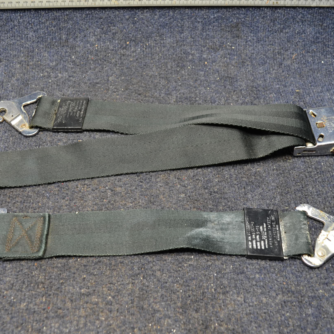 Used aircraft parts for sale, 501086-401 Cessna C175 CESSNA SEAT BELT ASSY REAR SEAT