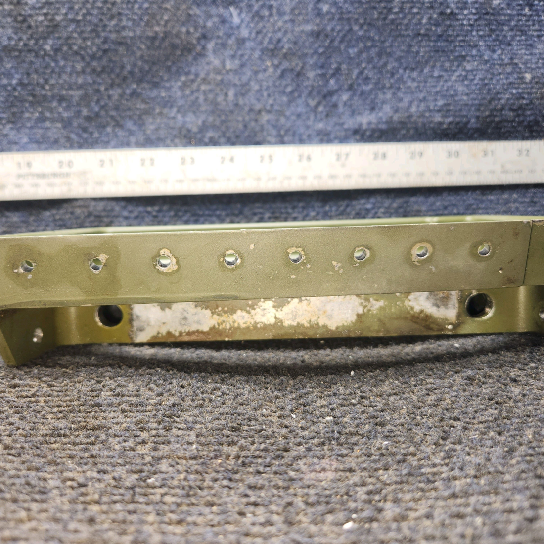 Used aircraft parts for sale, 0541121-2 Cessna 172E Main Gear Support Outboard RH (Zinc Chromate)