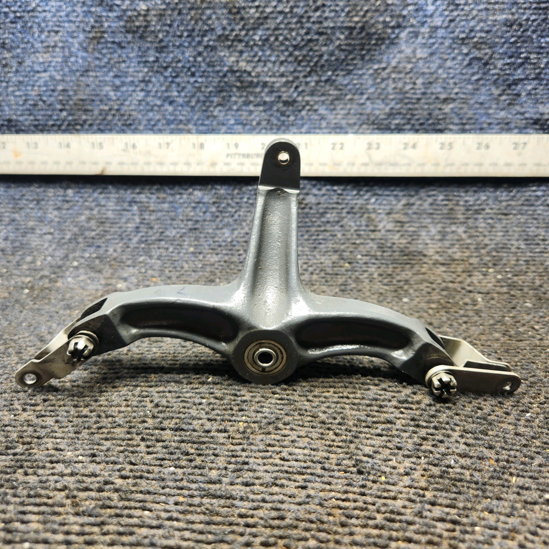 Used aircraft parts for sale, 35-524138-2 Beechcraft 35-33 Rudder Control Bellcrank - RH