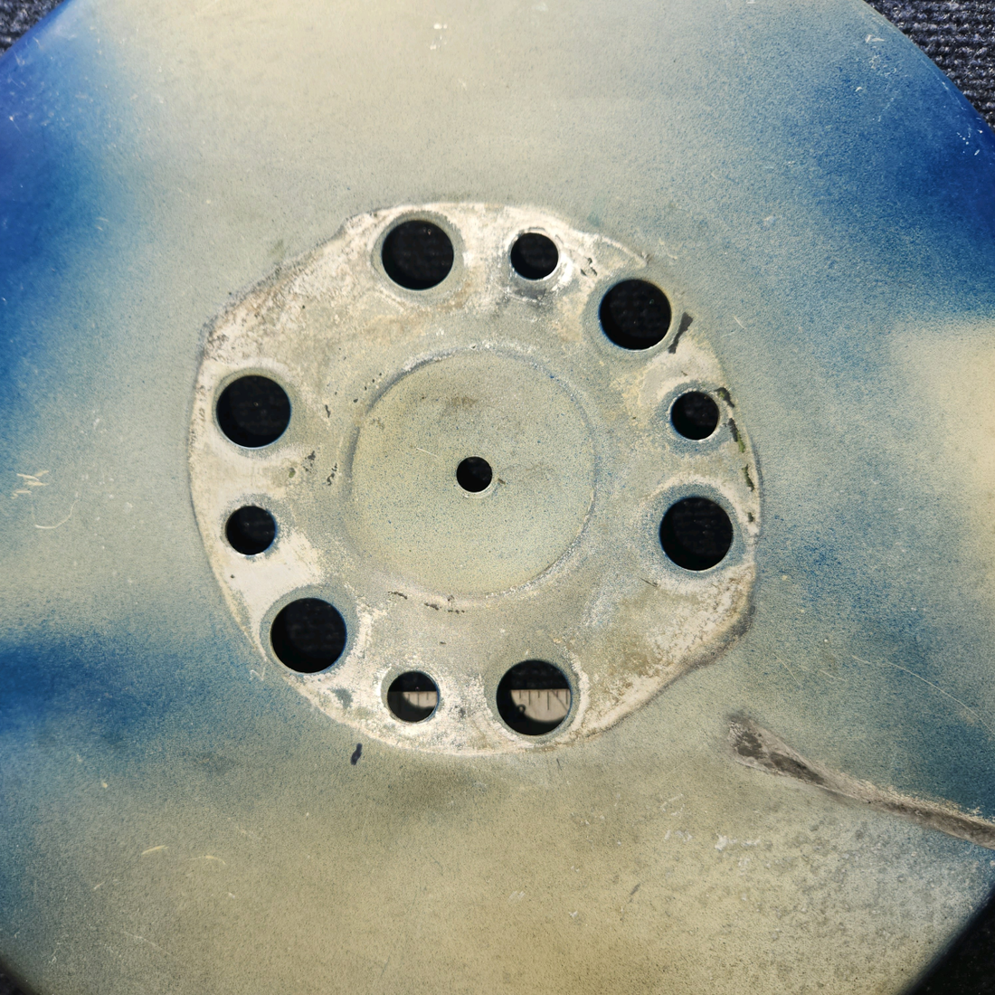 Used aircraft parts for sale, D4254 Beechcraft C23 SUNDOWNER Aft Spinner Bulkhead Assembly