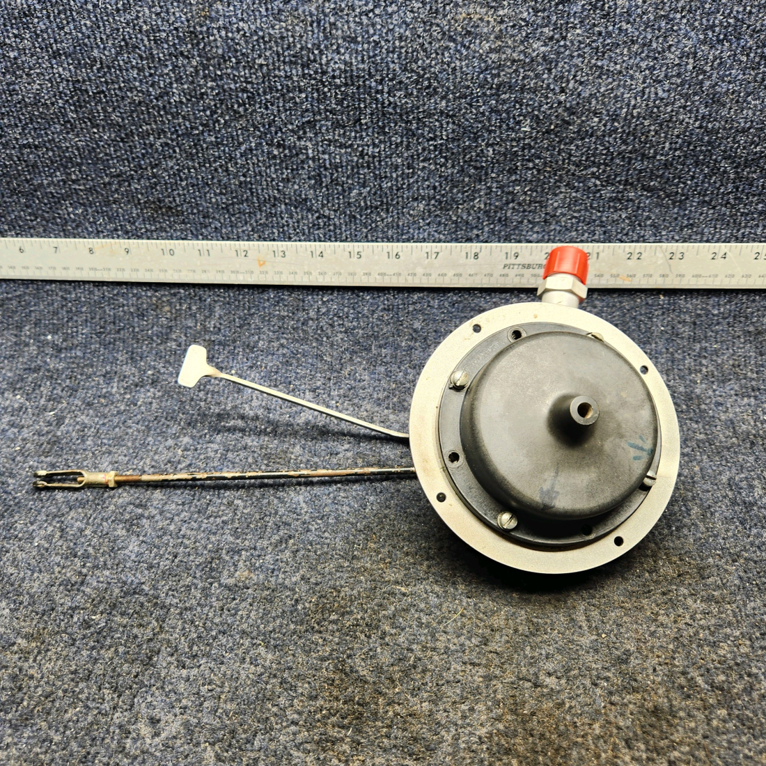Used aircraft parts for sale, 65407-007 Airborne  [part_model] Piper PA32RT-300 FUEL SELECTOR VALVE W/ ROD