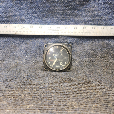 Used aircraft parts for sale, S1414-N1 Standard Precision Cessna 172E Suction Indicator