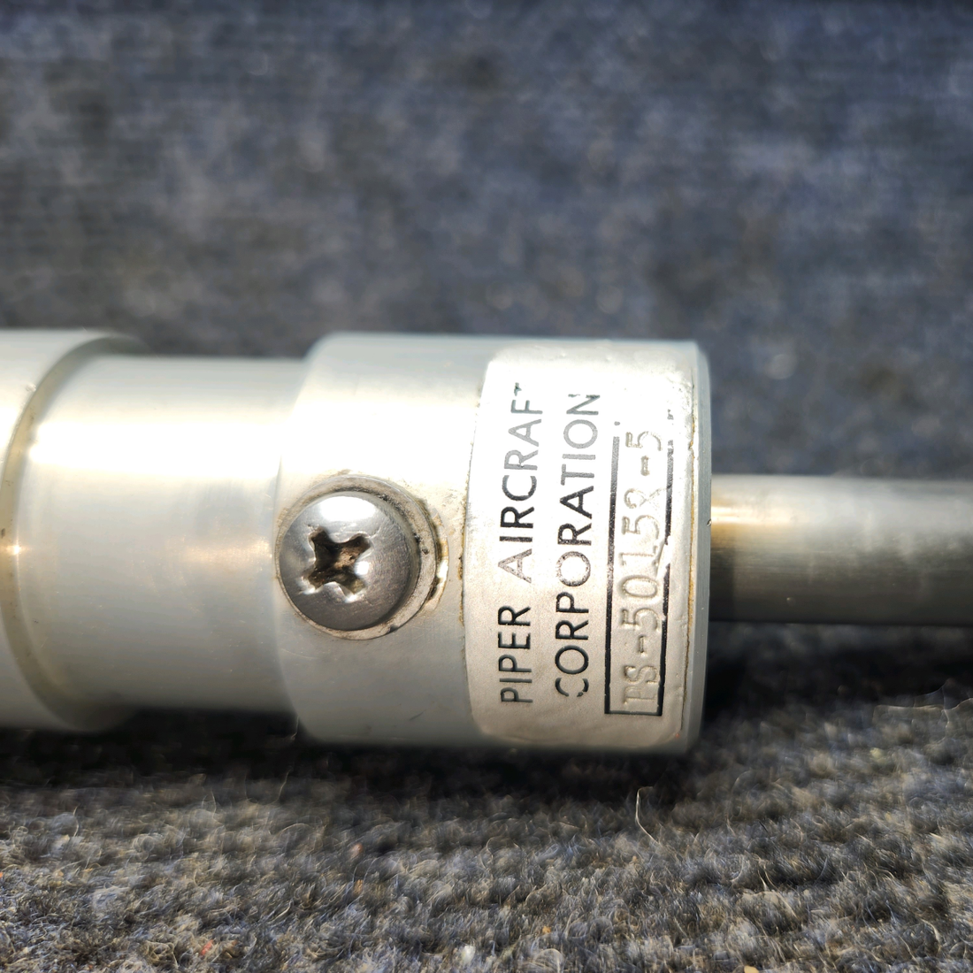 Used aircraft parts for sale, PS50152-5 Cleveland 15-8 Piper PA28-161 Shimmy Dampener - Missing Rod End