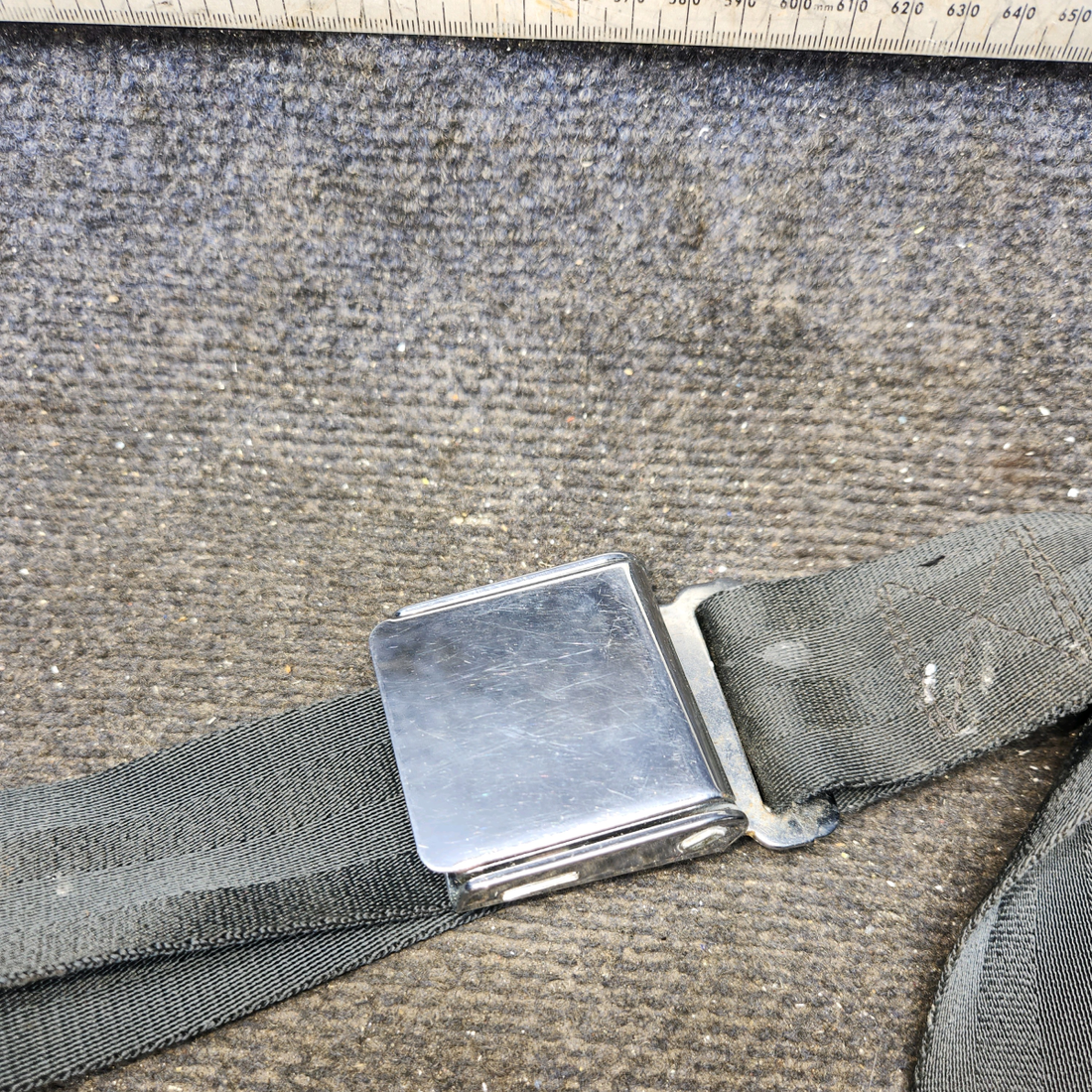 Used aircraft parts for sale, 90-91R60 Aerofabricators cessna 150G Lap Strap Seatbelt Assembly