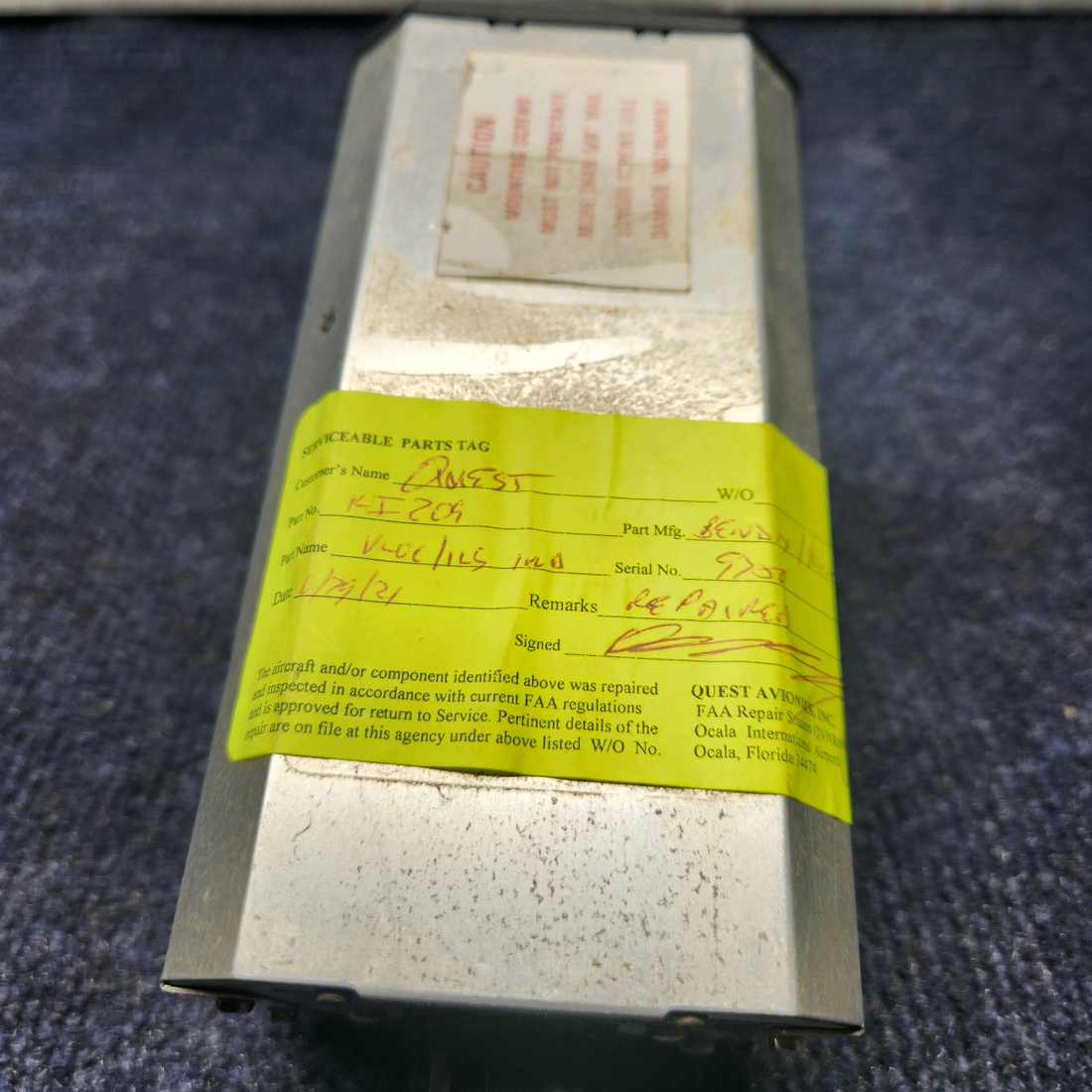 Used aircraft parts for sale, 066-3056-01 Bendix King  [part_model] CESSNA C172RG VOR/LOC CONVERTER & G/S INDICATOR
