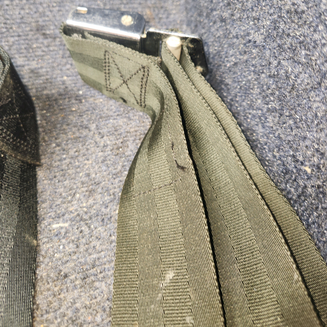 Used aircraft parts for sale, 90-91R60 Aero Fabrication Cessna 172E Seatbelt Assembly