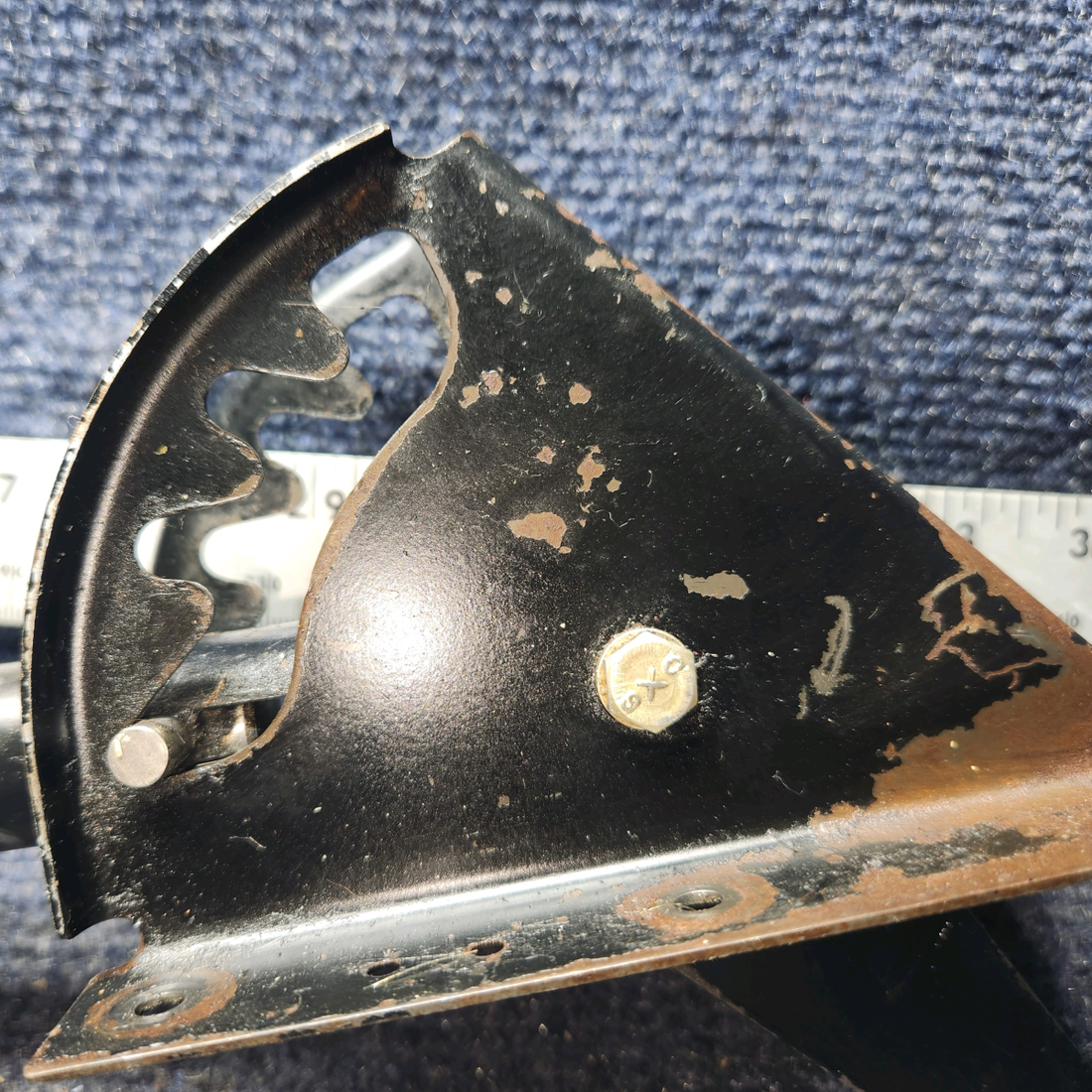 Used aircraft parts for sale, 62706-009 Piper PA28-161 Flap Control Lever Assy