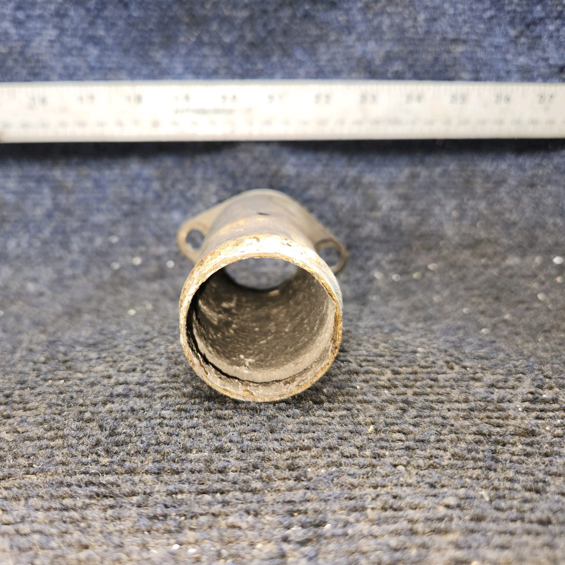 Used aircraft parts for sale, 0550176-57 Cessna 172E Exhaust Curved Riser