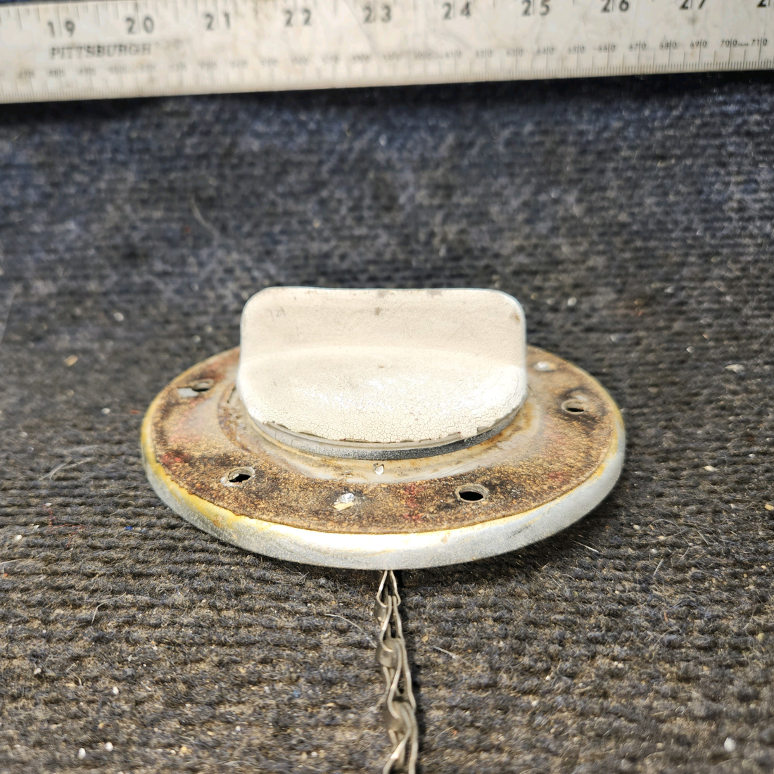 Used aircraft parts for sale, C156003-0101 cessna 172N Fuel Cap Assembly