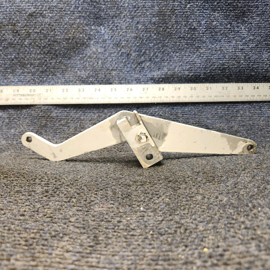 Used aircraft parts for sale, 38232-004 Piper PA32RT-300 Nose Gear Spring Arm Assembly Forward
