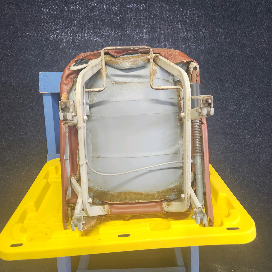 Used aircraft parts for sale, 051411-1 CESSNA C172RG CO-PILOT & PILOT SEAT ASSEMBLY