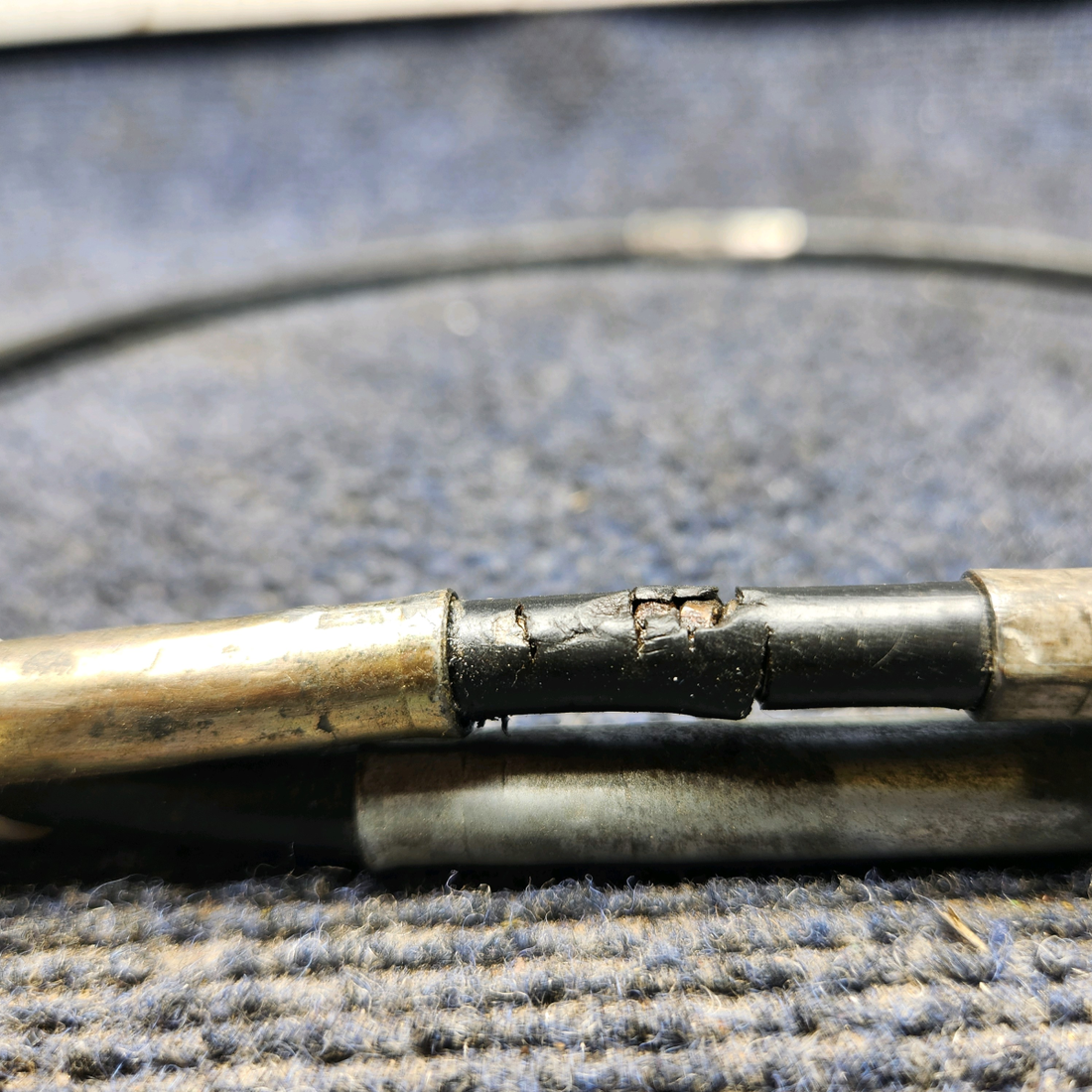 Used aircraft parts for sale, 9863053-2 Cessna 182P Throttle Control Cable