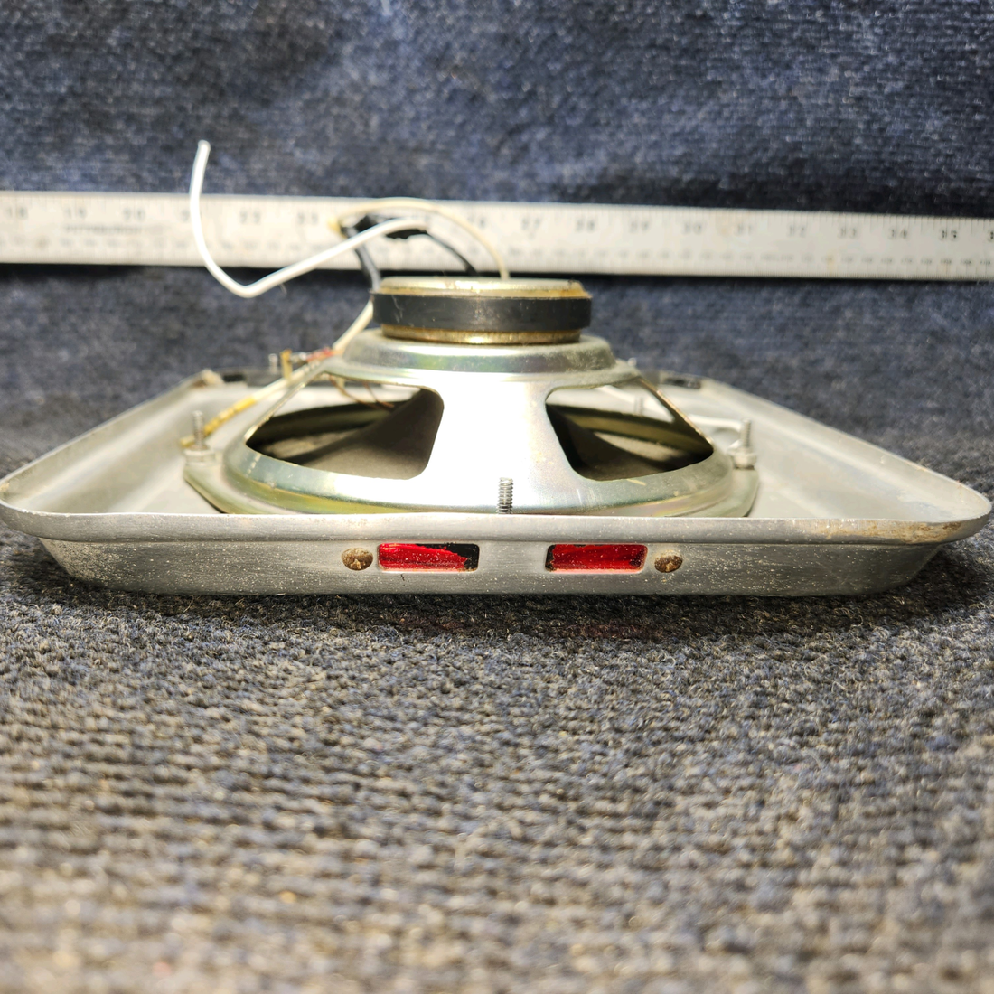 Used aircraft parts for sale, 35-344140-602 BEECHCRAFT F35 Overhead Dome Light Frame/Speaker Cover