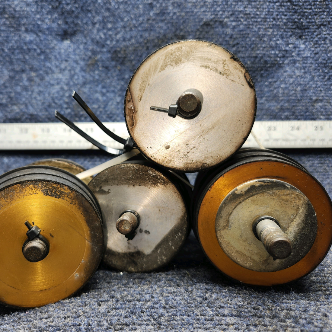 Used aircraft parts for sale, J-9612-8 PIPER PA28-161 Lord Shock Mount kit - Set of Four