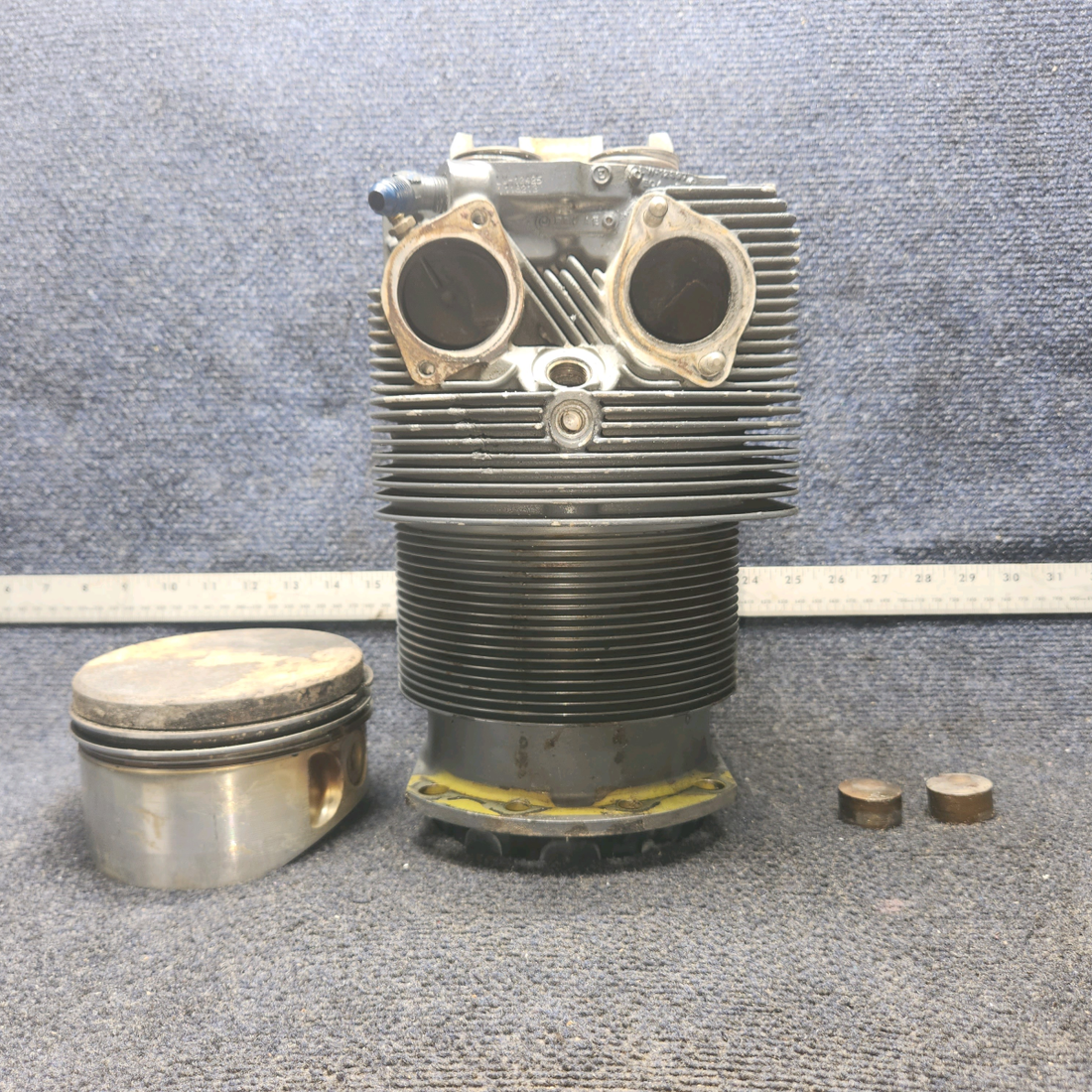 Used aircraft parts for sale, LW-12425 Lycoming O-540 PIPER PA-24-250 Nitrided Cylinder Assembly