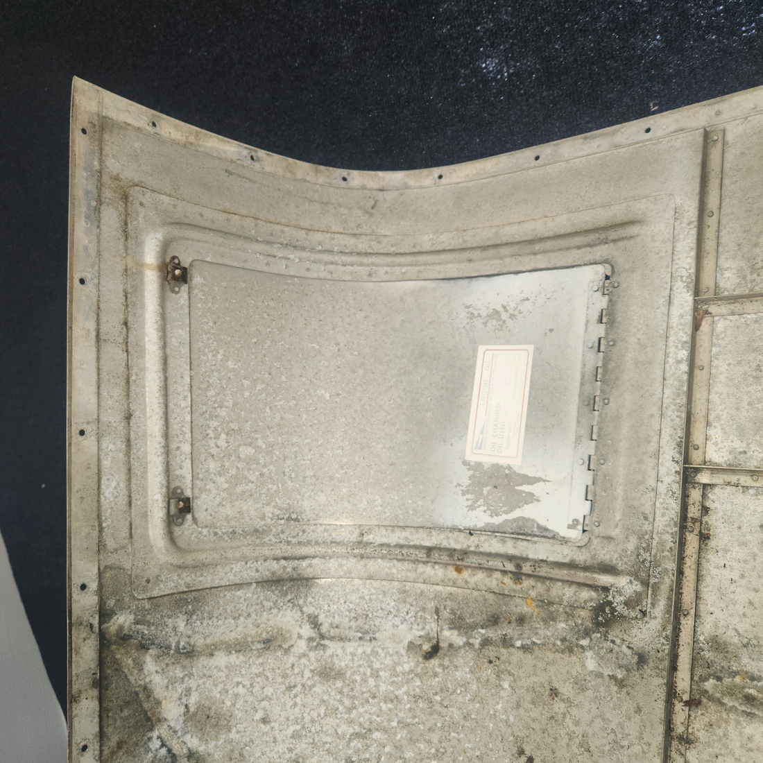 Used aircraft parts for sale, 0552010-53 Cessna 172F Upper Cowling Assembly with Door