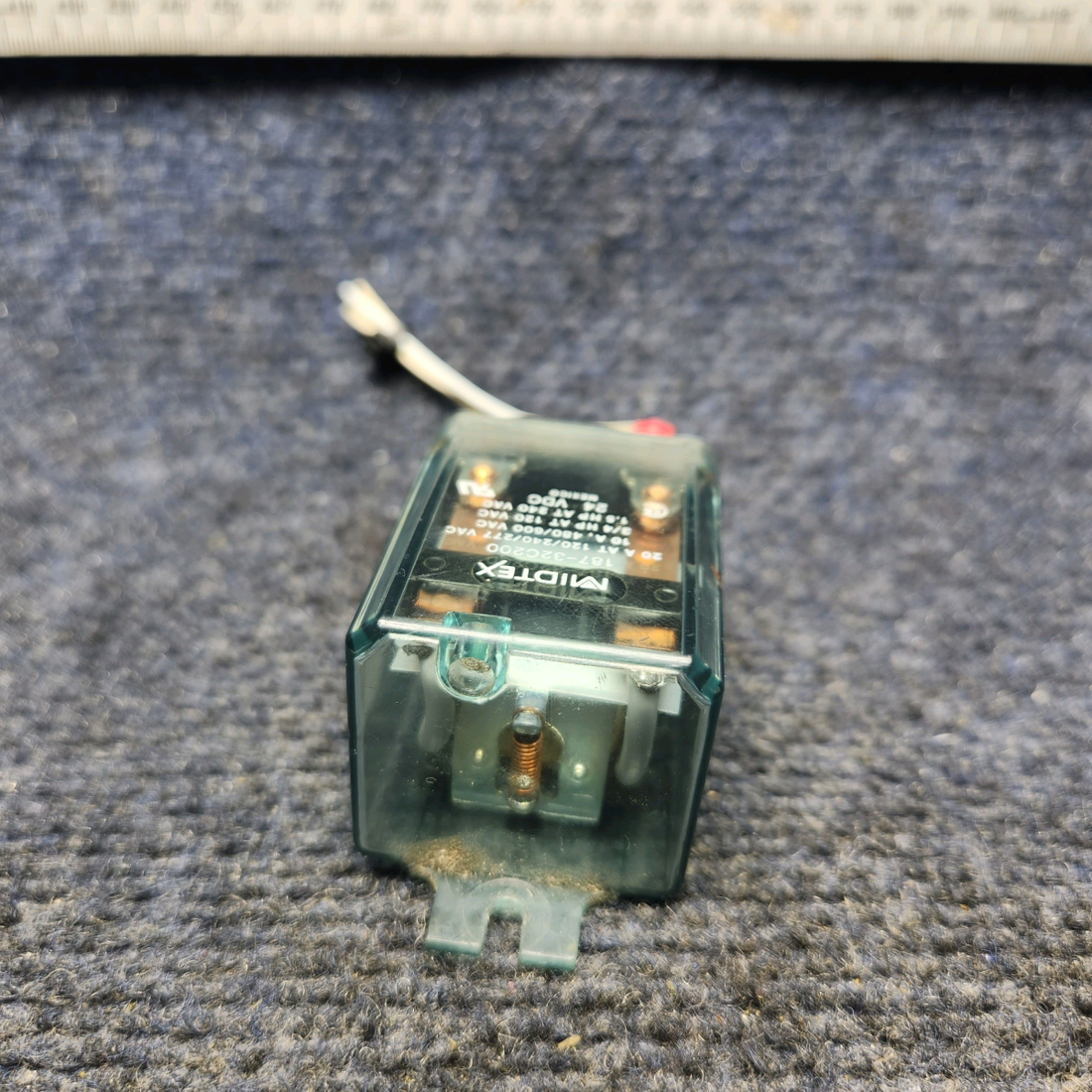 Used aircraft parts for sale, 187-32C200 PIPER PA28-161 Warrior III MIDTEX RELAY (VOLTS: 24)