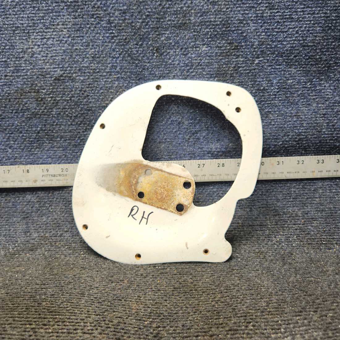 Used aircraft parts for sale, 0441143-26 Cessna C175 Main Gear Wheel Fairing Plate Assembly - RH