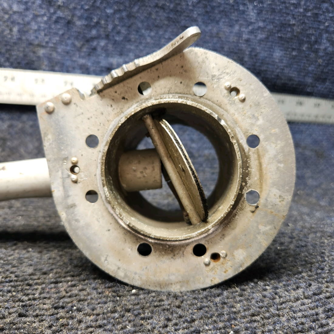 Used aircraft parts for sale, 68416-001 Piper PA32RT-300 Forward Cabin Air Vent Valve Assembly - LH