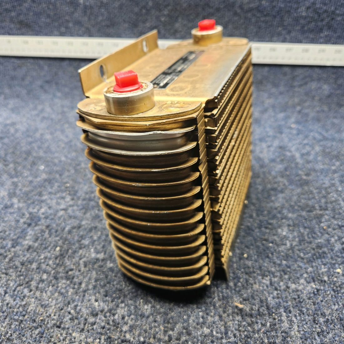 Used aircraft parts for sale, 8544108 Lycoming Textron OIL COOLER ASSEMBLY "SEE PHOTOS"