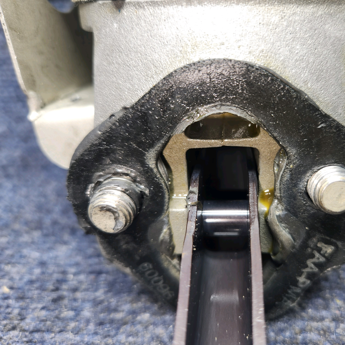 Used aircraft parts for sale, LW-15472 , 25006-00 Lycoming O-540 PIPER PA-24-250 Fuel Pump with Baffle Assy.