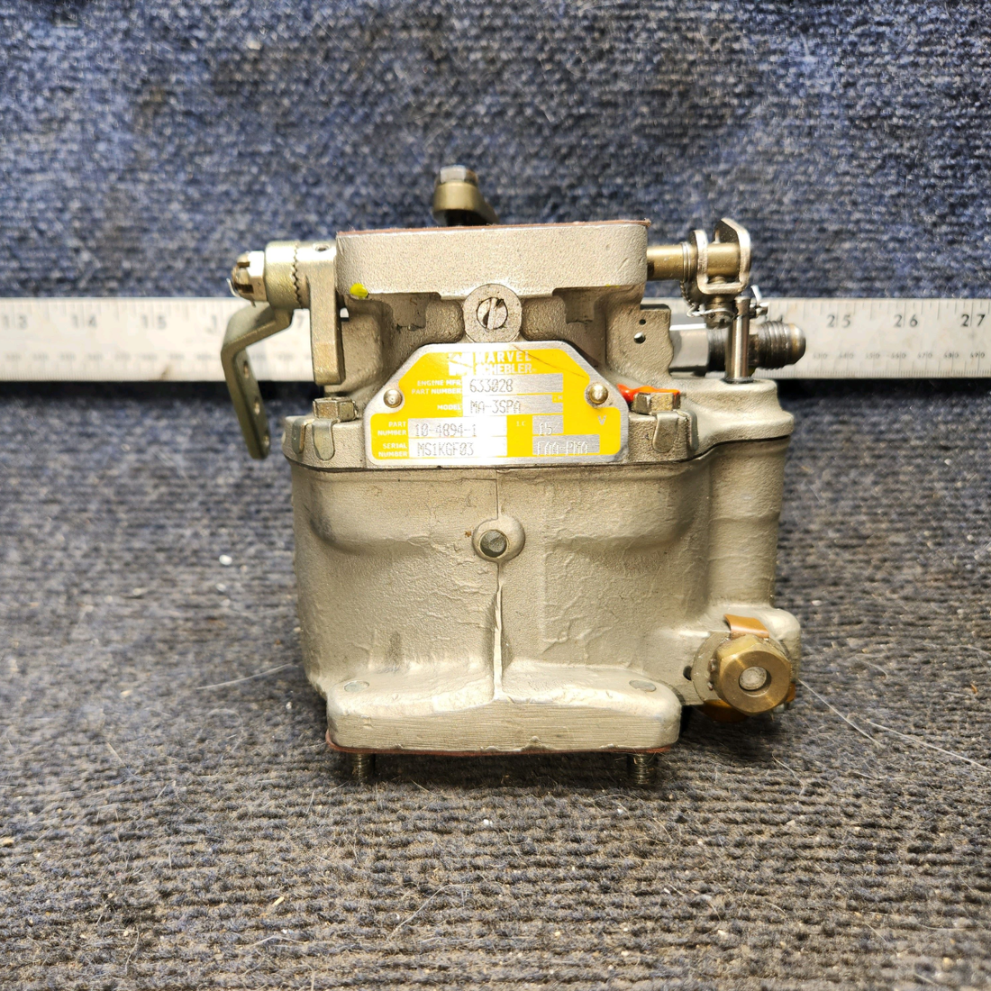 Used aircraft parts for sale, 10-4894-1 Marvel Schebler MA-3SPA cessna 150G Carburetor