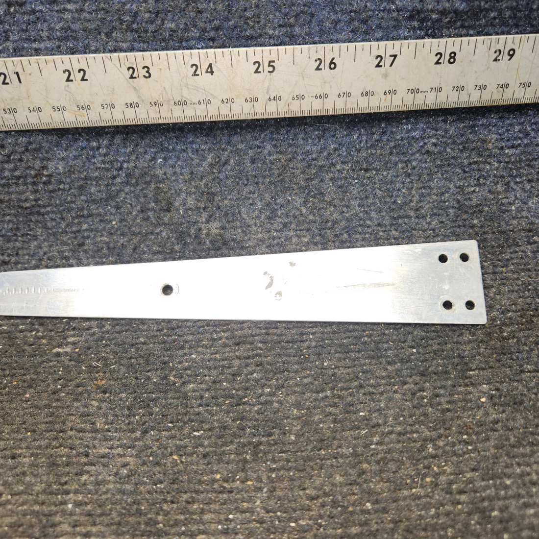 Used aircraft parts for sale, 0541174-1 cessna 150G Parking Brake Backing Plate Shield