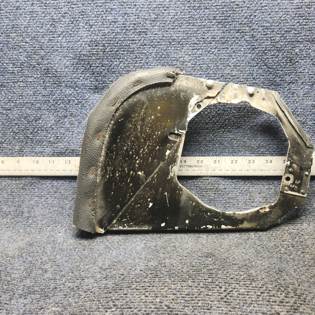 Used aircraft parts for sale, 63613-00 Lycoming O-320 Piper PA28-140 Baffle Assembly Left Side Front
