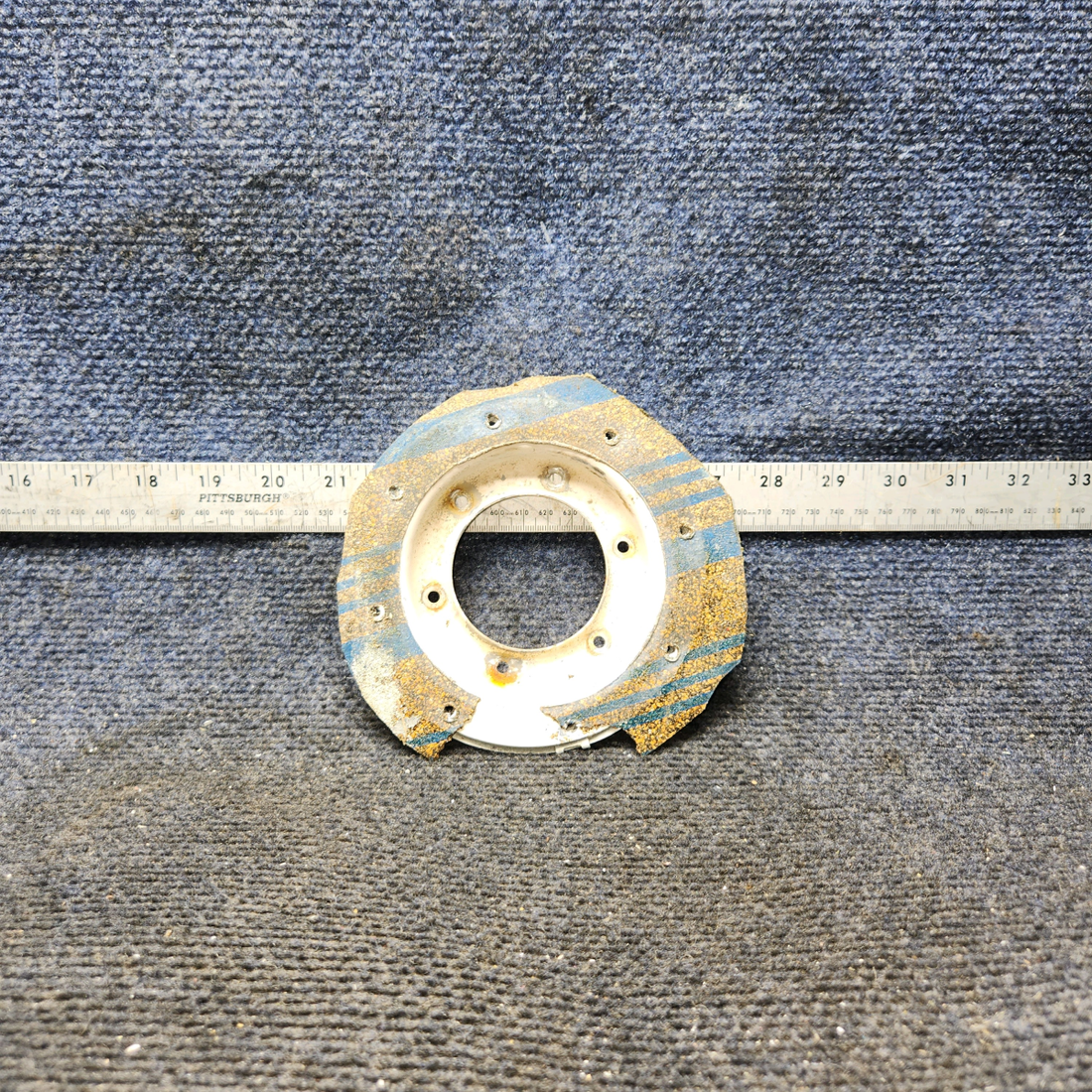 Used aircraft parts for sale, 0523529-1 Cessna 172 Fuel Tank Adapter  Assy