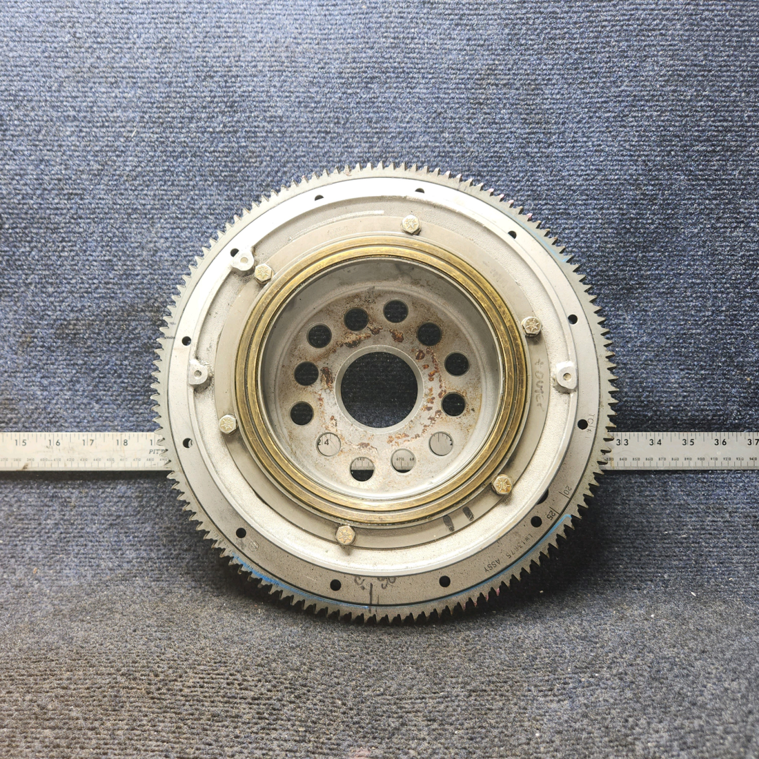 Used aircraft parts for sale, LW-13675 Lycoming Starter Ring Gear Support Assembly W DE-ICE