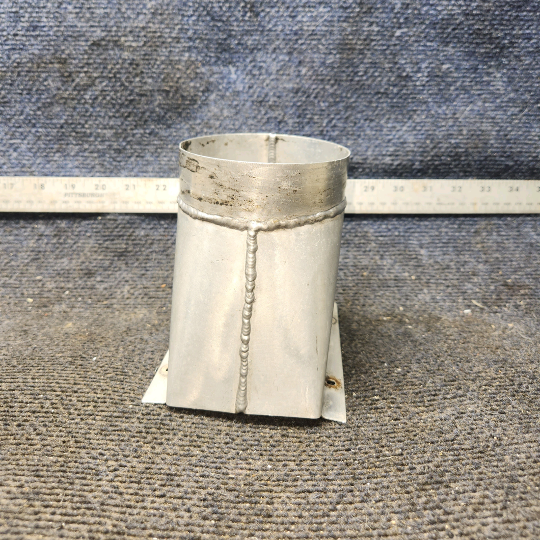 Used aircraft parts for sale, 62985-000 piper PA-28-181 Oil Radiator Adapter Assembly