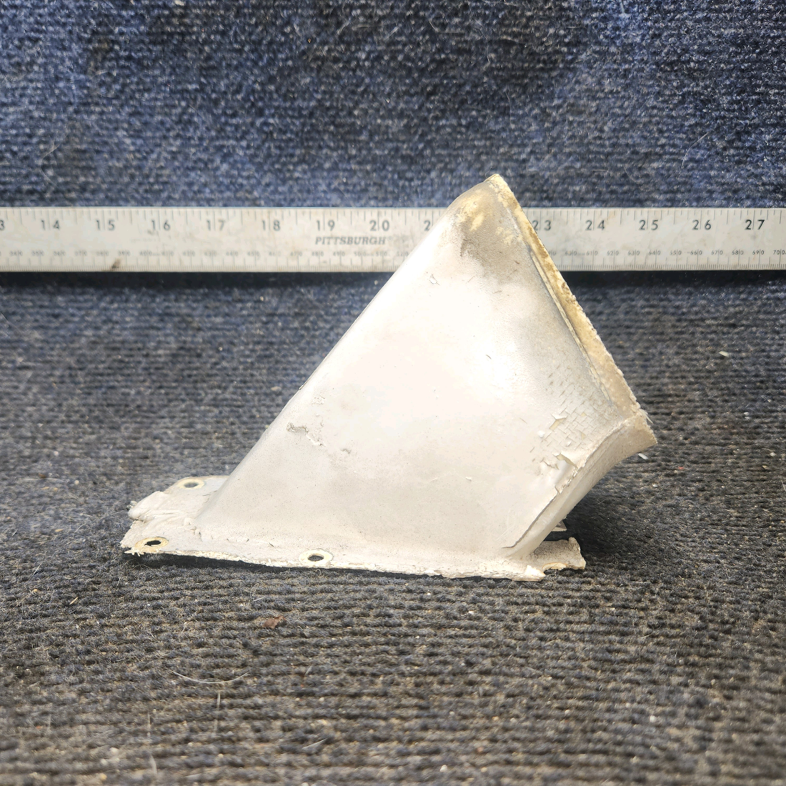 Used aircraft parts for sale, 79270-000 piper PA-28-181 Upper Air Duct Fitting Assembly