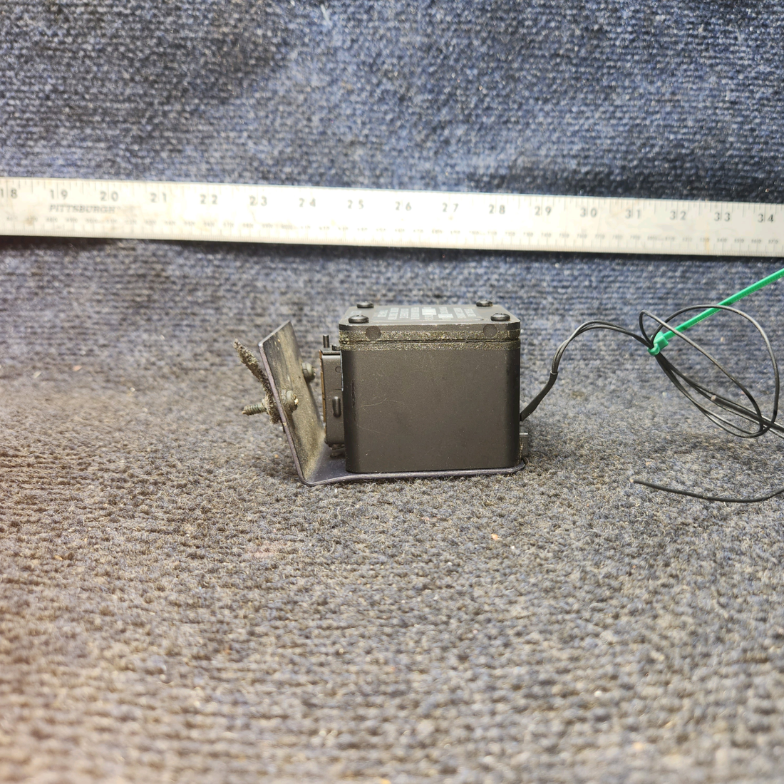 Used aircraft parts for sale, PAI-700 Precision Aviation, Inc PAI-700 Cessna 172E Vertical Card Compass Indicator (Lighted) out of a 12V system
