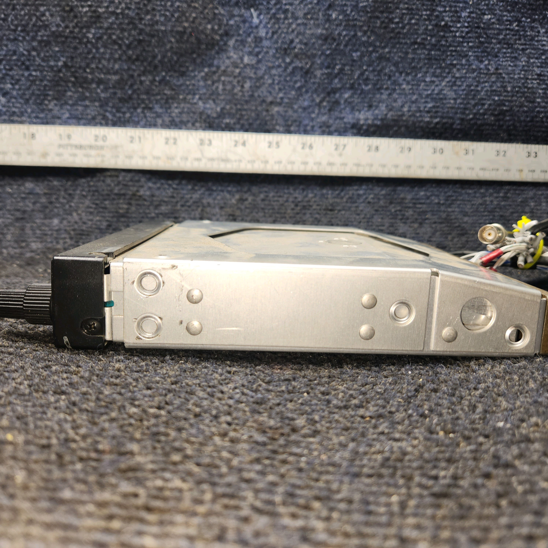 Used aircraft parts for sale, 011-00401-00 Garmin GMA 340 Cessna 182G Audio Panel Intercom With  tray and connectors.