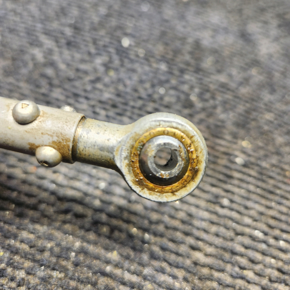 Used aircraft parts for sale, 95-524018-33 Beechcraft 35-33 Tube Rudder Pedal Push Rod