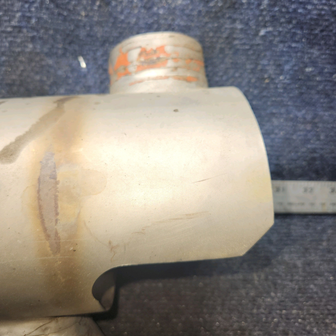 Used aircraft parts for sale, 099001-136 Beechcraft C23 SUNDOWNER Shroud Muffler Assembly